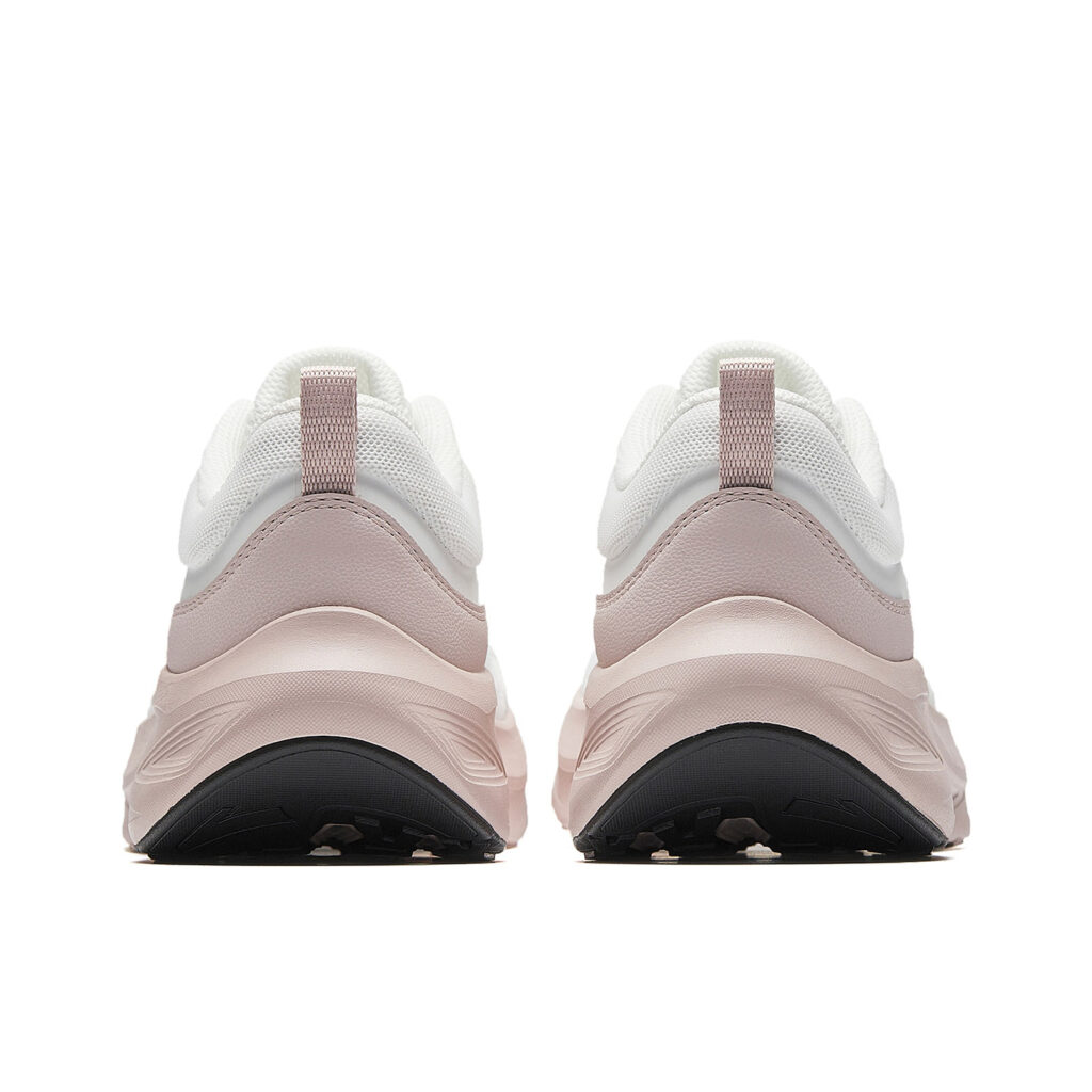 Anta Yi Chen Rebound Height Increasing Lightweight Breathable Low top Casual Running Shoes Women’s White Pink