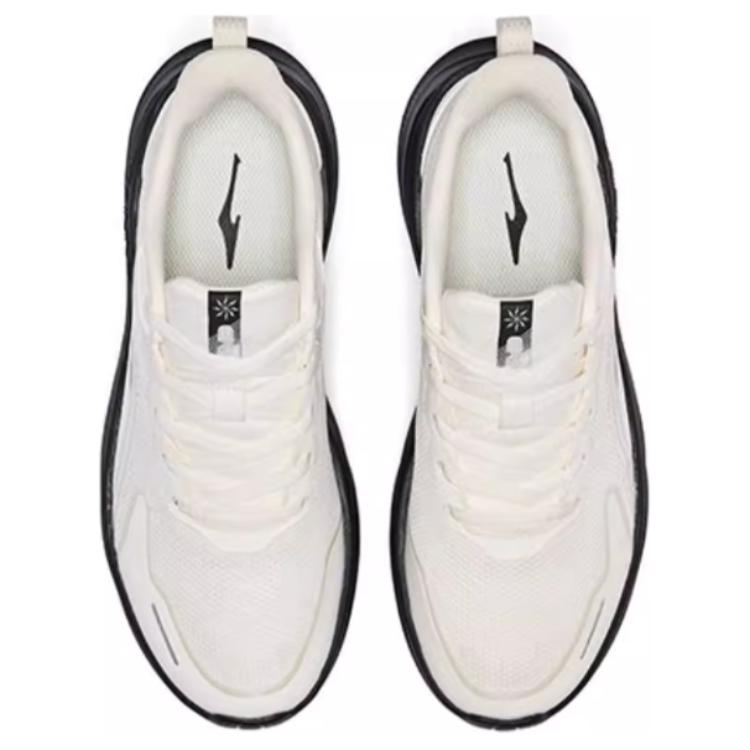 Erke Cushioning Slip Resistant Abrasion Resistant Low top Casual Running Shoes Women’s Microcrystal White