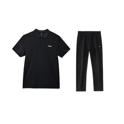 Li Ning Casual Sportswear Unisex Black+Black
