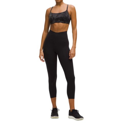 Lululemon Wunder Train Sports Underwear Women’s Black Floral