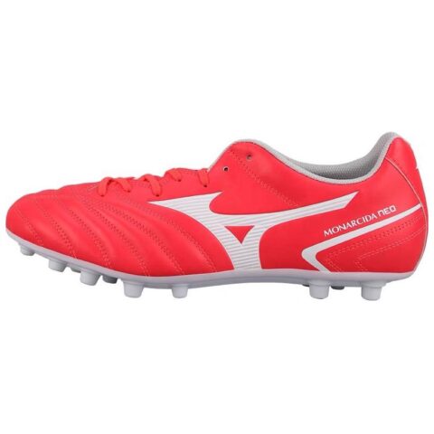 Mizuno Monarcida AG Artificial Ground Slip Resistant Abrasion Resistant Soccer Shoes Men’s Red White