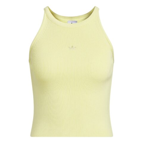 Adidas Originals Top SS25 PREMIUM FULLY FASHIONED TANK Sport Vests Women's Powder Yellow