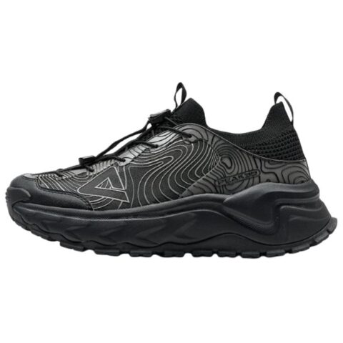 PEAK Cushioning Abrasion Resistant Cushioning, Wear Resistant Low top Outdoor Shoes Men’s Black