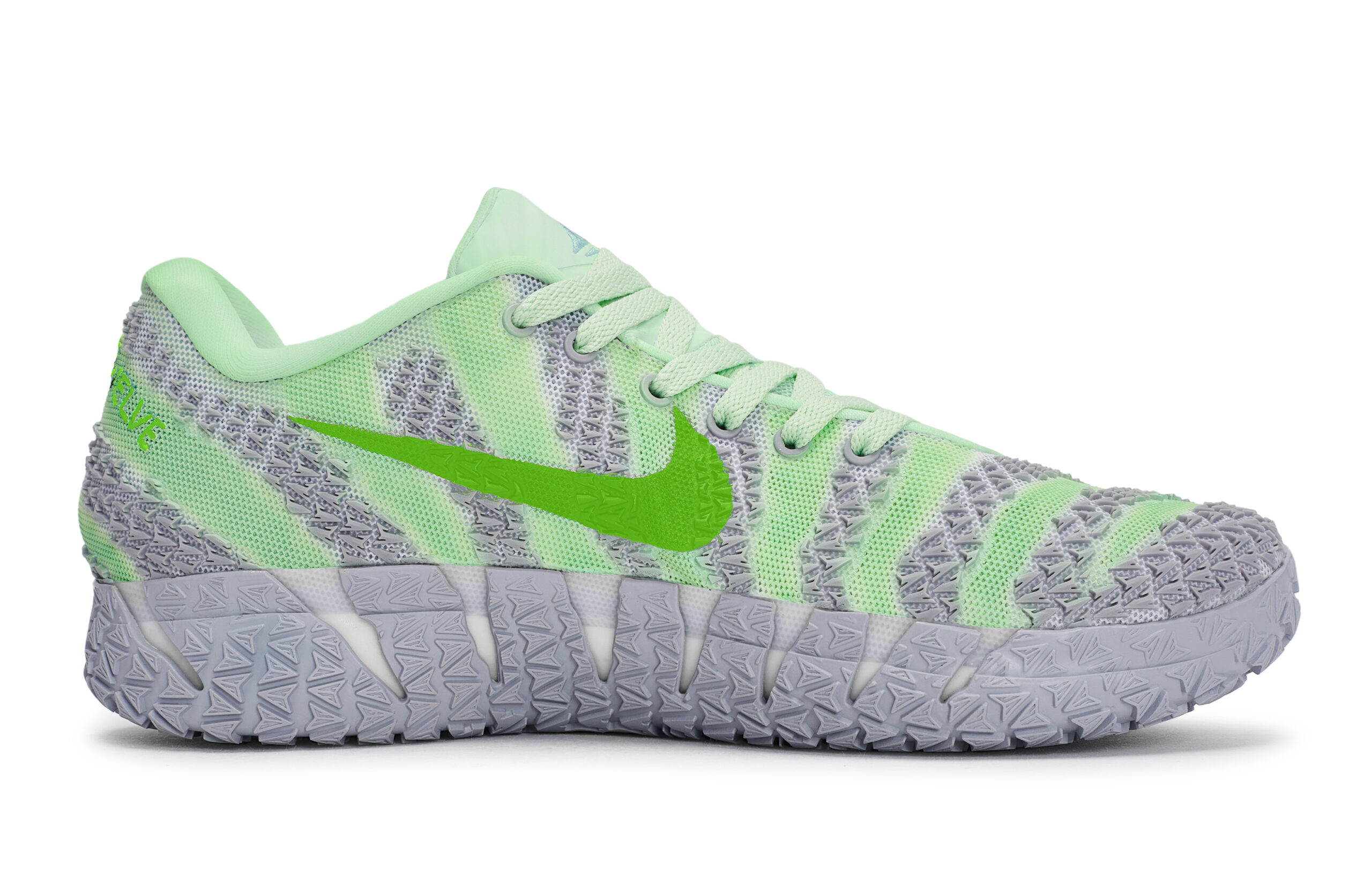 Nike Ja Morant 3 Basketball Shoes Unisex Low Top Gray/Green