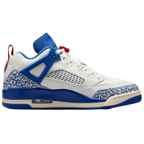 Jordan Spizike Low top Vintage Basketball Shoes Unisex White Blue