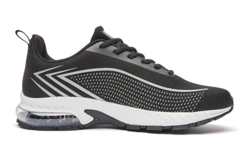VOIT Running Shoes Unisex Low Top Black/White