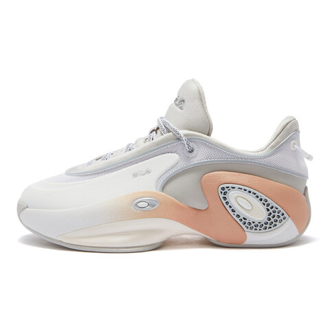 FILA FUSION Abrasion Resistant Abrasion Resistant Low top Vintage Basketball Shoes Women’s FILA White