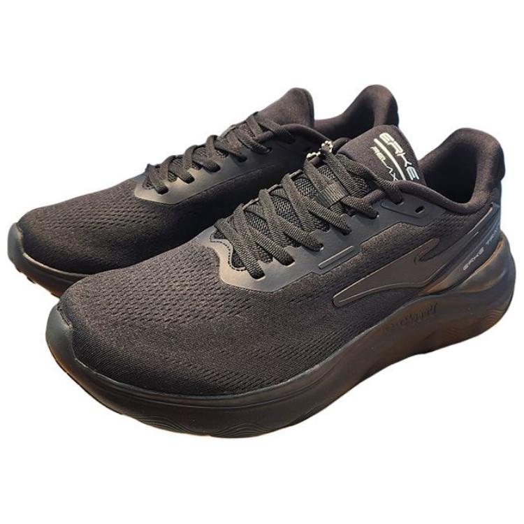 Erke Cushioning Breathable Lightweight Low top Sprint Running Shoes Men’s Black