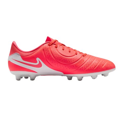 Nike Tiempo Legend 10 Academy Slip Resistant Abrasion Resistant Soccer Shoes Unisex Red