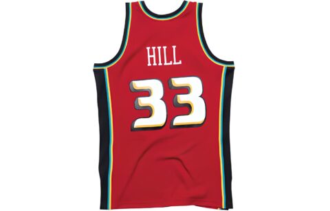 Mitchell Ness «Detroit Pistons Alternate 1999-00 Grant Hill» swingman jersey