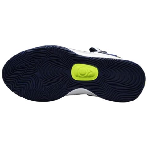 Nike KD 18 Slip Resistant Abrasion Resistant Low top Basketball Shoes Men’s White Blue