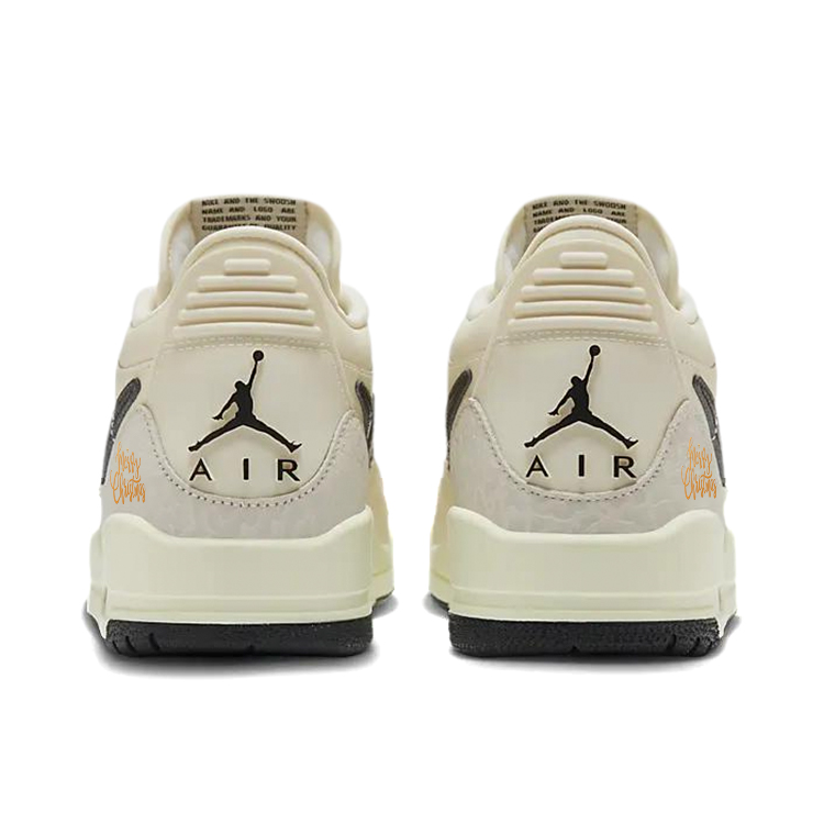 Jordan Legacy 312 Versatile Slip Resistant Low top Vintage Basketball Shoes Women’s White