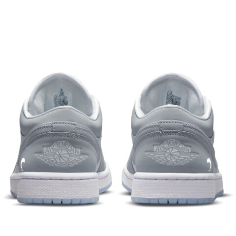 Jordan Air Jordan 1 Vintage Basketball Shoes Women’s Low Top Gray/White