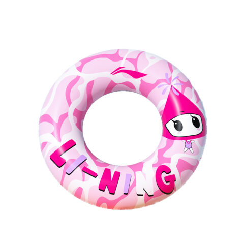 Li Ning Underarm Float Ring Swimming Buoys PVC Swim Unisex Pink