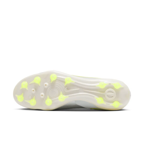 Nike Tiempo Legend 10 Pro Ag Metallic Silver Volt Black