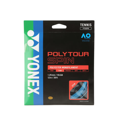 YONEX Durable Type Tennis Racket Strings Dark Green Blue