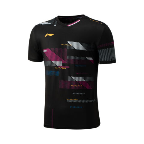 Li Ning Badminton Collection Badminton Jersey Unisex Black