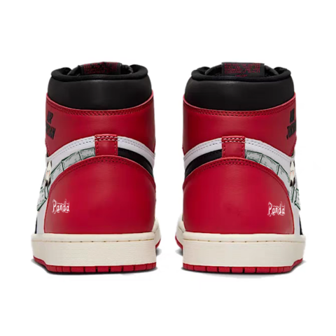 Jordan Air Jordan 1 Vintage Basketball Shoes Men’s High Top Black/Red
