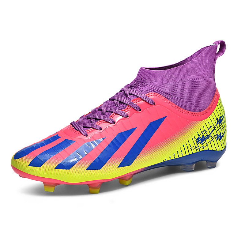 Binary FG Firm Ground Cushioning Lightweight Slip Resistant Cushioning Lightweight Slip Resistant Soccer Shoes Unisex