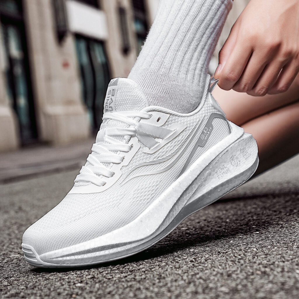 BTE Cushioning Slip Resistant Abrasion Resistant Breathable Support Height Increasing Rebound Low top