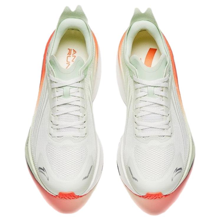 Anta Cushioning Rebound Low top Training Racing Running Shoes Women’s White Green