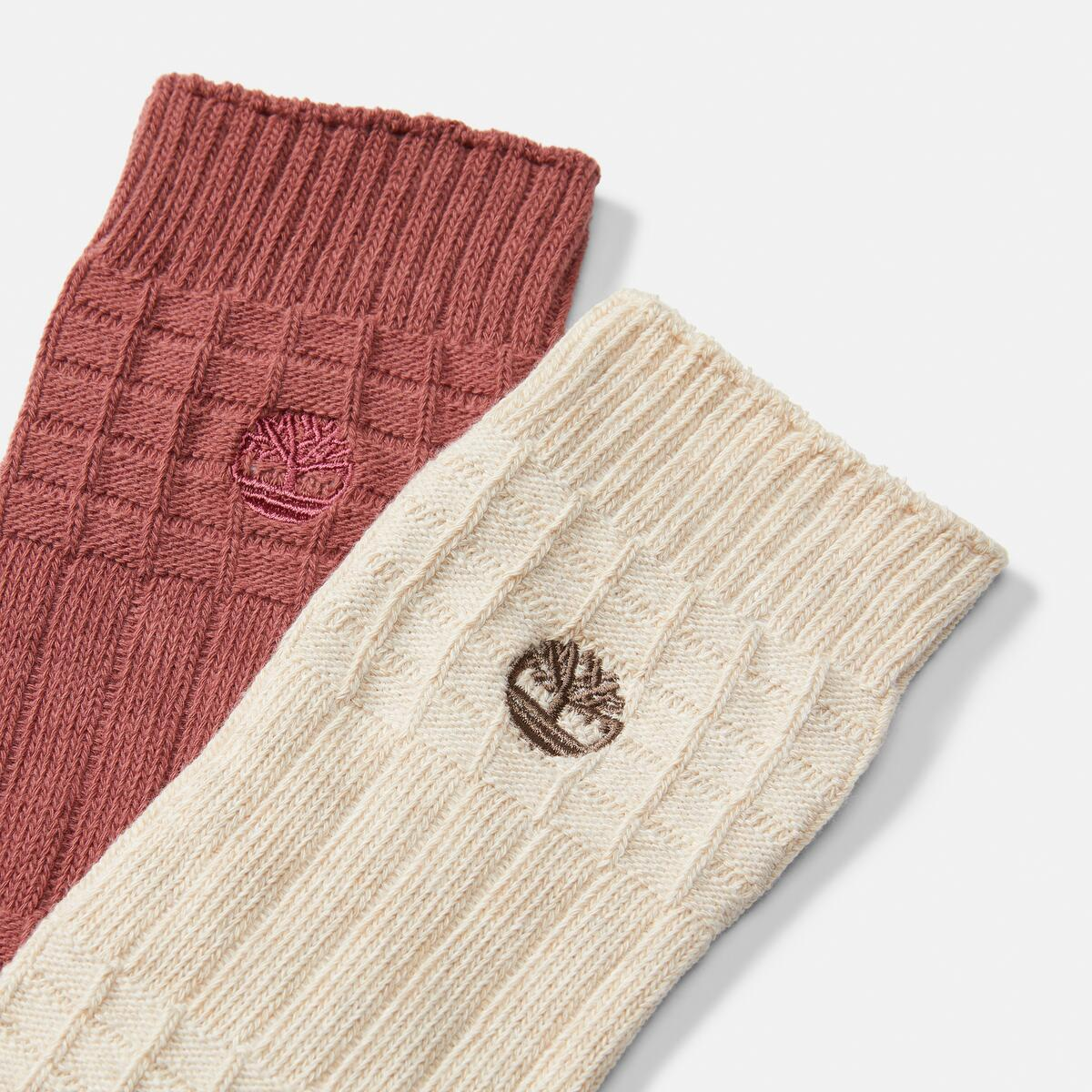 Timberland SS25 Knee High Socks Unisex 2 Pack