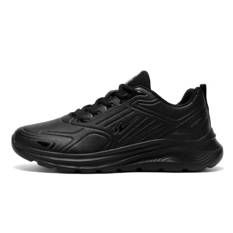 Binary Cushioning Lightweight Rebound Cushioning Lightweight Rebound Low top Running Shoes Unisex Black Warrior