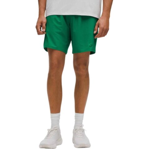 Lululemon Striped Mesh Tennis Short Tennis Bottom 7′ Men’s