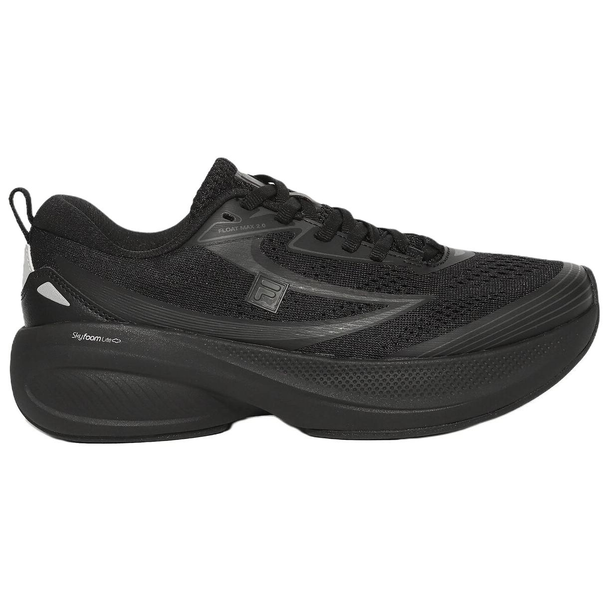 FILA Float Max 2.0 Breathable Running Shoes Unisex Black