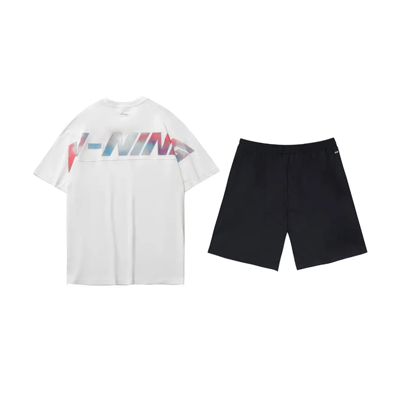 Li Ning Casual Sportswear Unisex White+Black