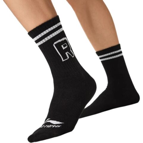 Li Ning x Disney Crew Socks Unisex 1 Pack Black