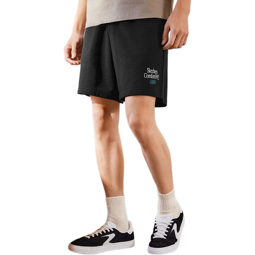 Skechers Sports Life Collection Sports Shorts Men’s Carbon Black