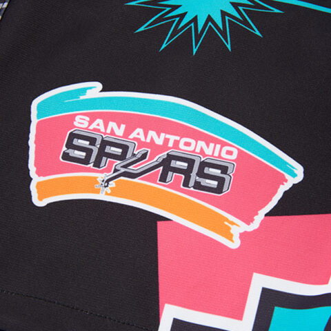 Mitchell Ness x NBA San Antonio Horse Spurs Basketball Shorts Unisex Black