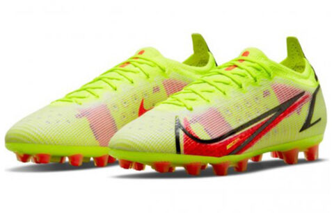 Nike Mercurial Vapor 14 Elite Hg Volt Black Bright Crimson