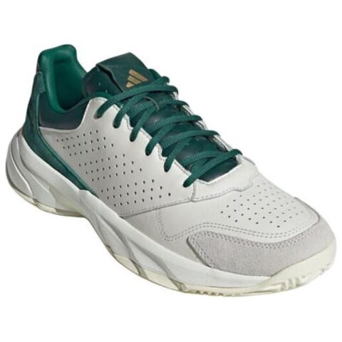 Adidas Courtjam Control 3 Premium Core White Collegiate Green