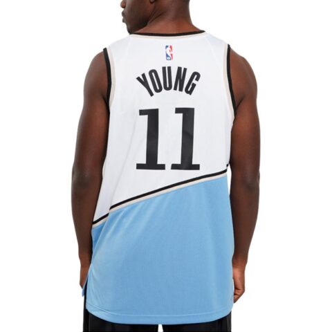 Nike Dri Fit FW24 Trae Young Basketball Jersey Men’s White