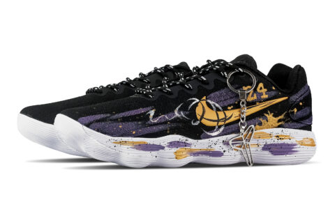 Nike Hyperdunk 2017 Purple Gold Legend, Heart Box Low top Basketball Shoes Men’s
