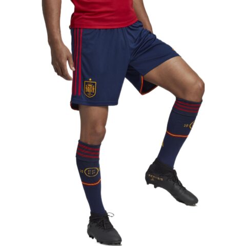 Adidas Soccer Bottoms Men’s Dark Blue Moderate Straight Fit Pants