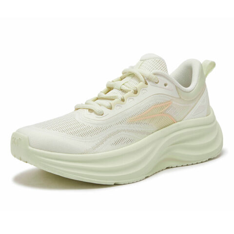 361° Breathable Coverage Low top Casual Running Shoes Women’s White Green