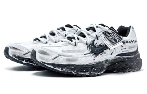 Nike Initiator Abrasion Resistant Low top Running Shoes Men’s Black White Gray