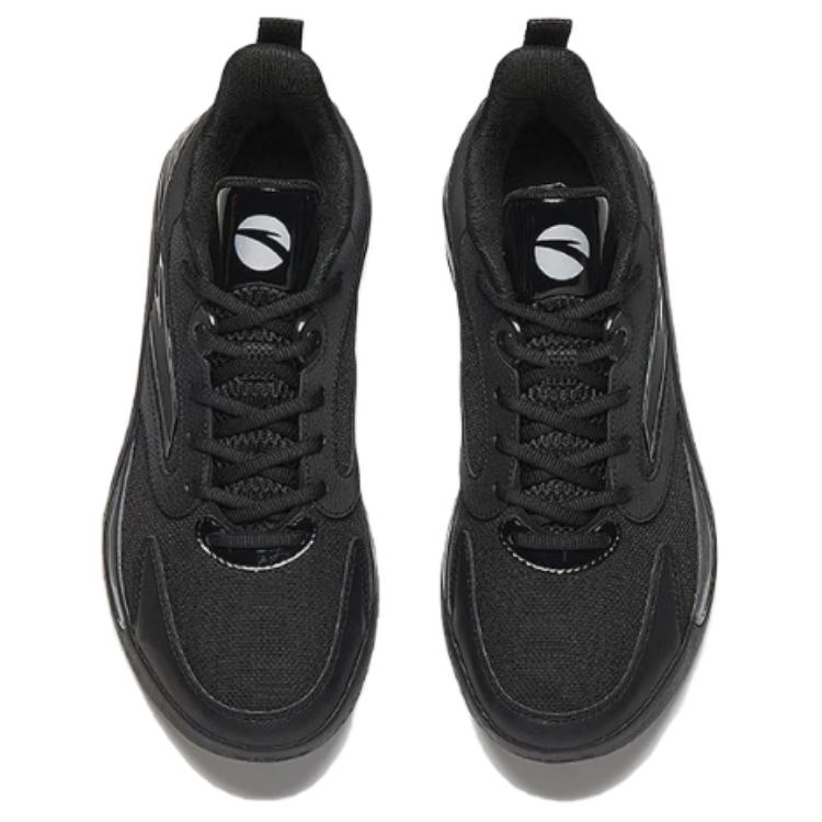 Anta Wear resistant And Lightweight Low top Basketball Shoes Men’s Basic Black