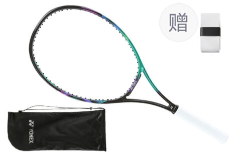YONEX VCORE PRO 100L 280g Racket Weight 100 Square Inches Head Size Green Purple Unisex Full Carbon Tennis Rackets