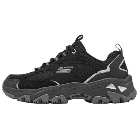 Skechers Abrasion Resistant Grip Low top Hiking Shoes Women’s Charcoal Black