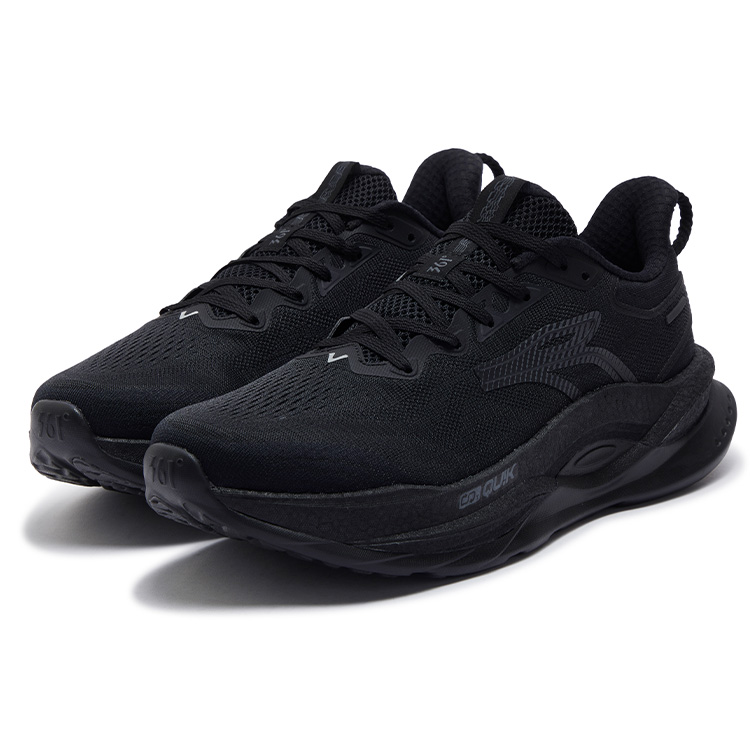 361° Fiery 5 Cushioning Slip Resistant Abrasion Resistant Low top Casual Running Shoes Men’s Obsidian Black