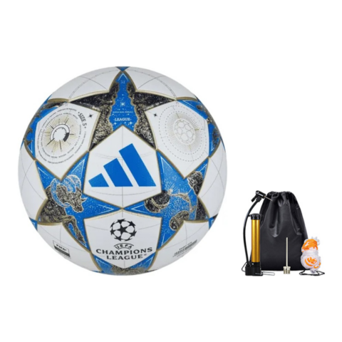 Adidas Size 4 And Size 5 Ball Soccer Ball Pu Unisex Blue White