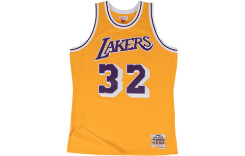 Mitchell & Ness Los Angeles Lakers Home 1984 85 Magic Johnson Swingman Jersey