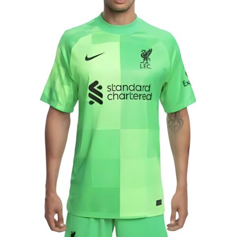 Nike Soccer Jerseys Men’s Green Moderate Straight Fit