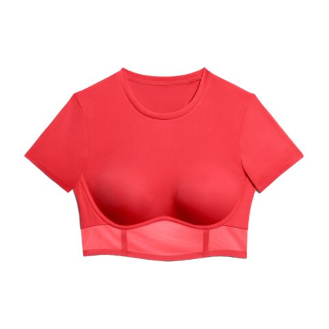 Adidas Ivy Park Corset Crop Top Real Coral
