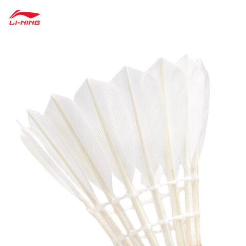 Li Ning G800S Goose Feather Shuttlecock 12 Pack Goose Feather All Round Goose Feather Shuttlecocks
