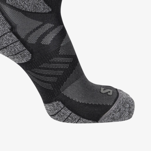 SALOMON Aero Crew Knee High Socks Unisex 1 Pack Black